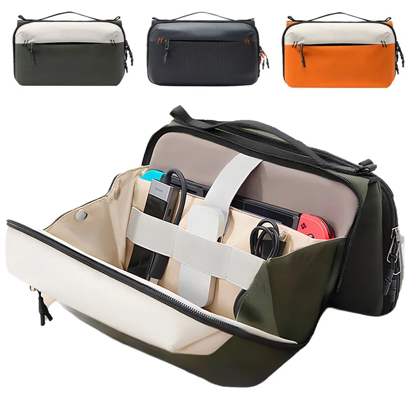 Tech Accessories Travel Organizer Pouch - Borsa Organizer Digitale, Custodia per Cavi,